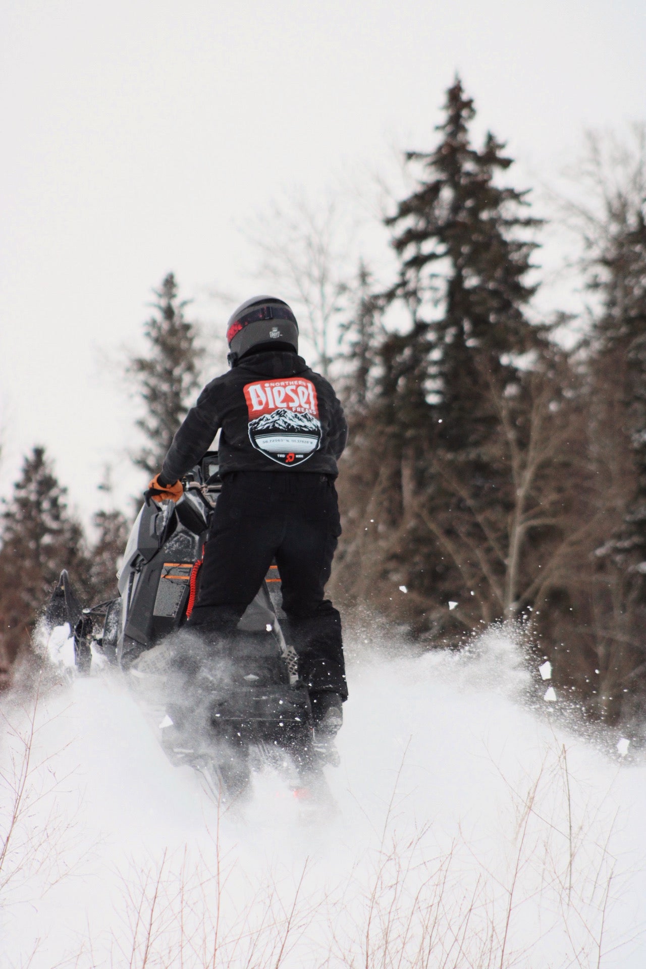 Black camouflage hoodie