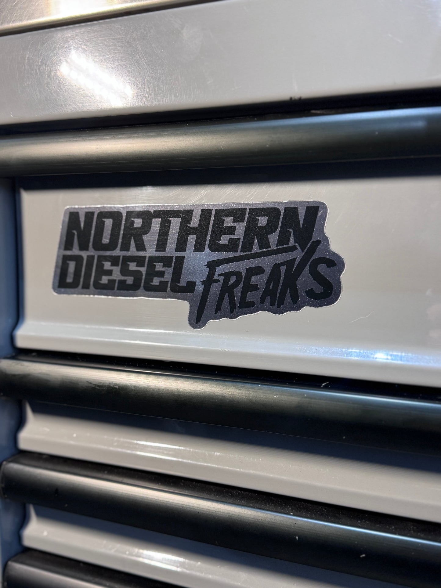 Chrome Sticker
